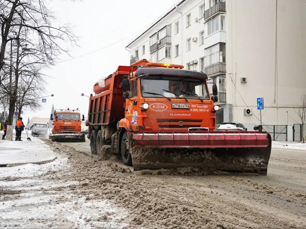 В Самаре подвели промежуточные итоги зимней кампании по уборке снега В Самаре подвели промежуточные итоги зимней кампании по уборке снега
