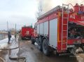 Еще три дома горели в Красноярском районе рядом с домом, уничтоженным взрывом газа