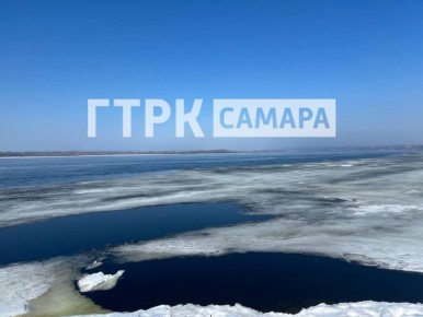 На Волге все меньше льда. Весна набирает обороты