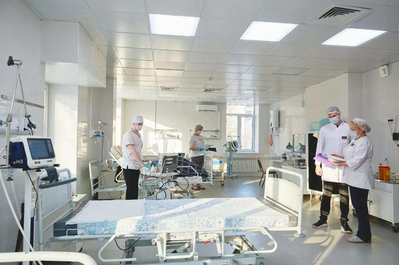 Обновленную реанимацию открыли после капремонта в самарской больнице №5