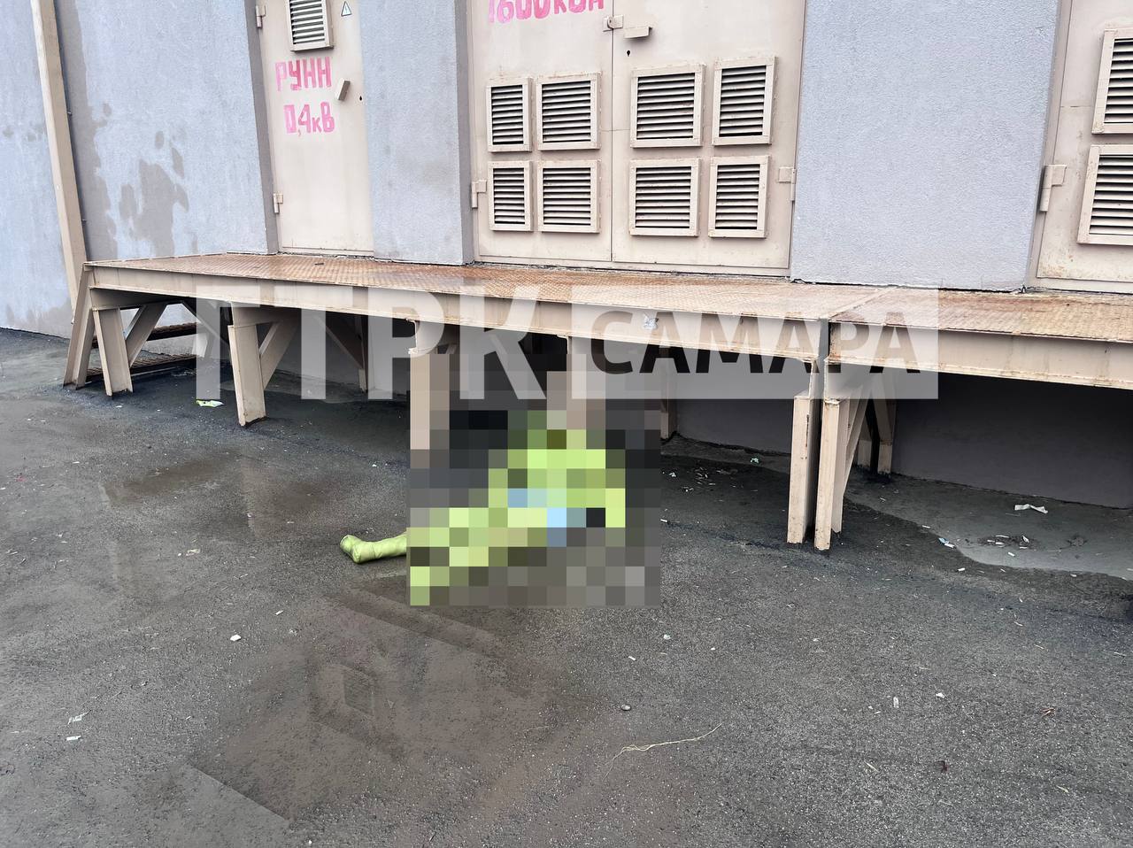 Жители Самары нашли на детской площадке уставшего зеленого Шрека