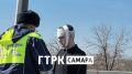 Днем 29 марта самарцы застряли на Южном мосту из-за жесткого травматического ДТП