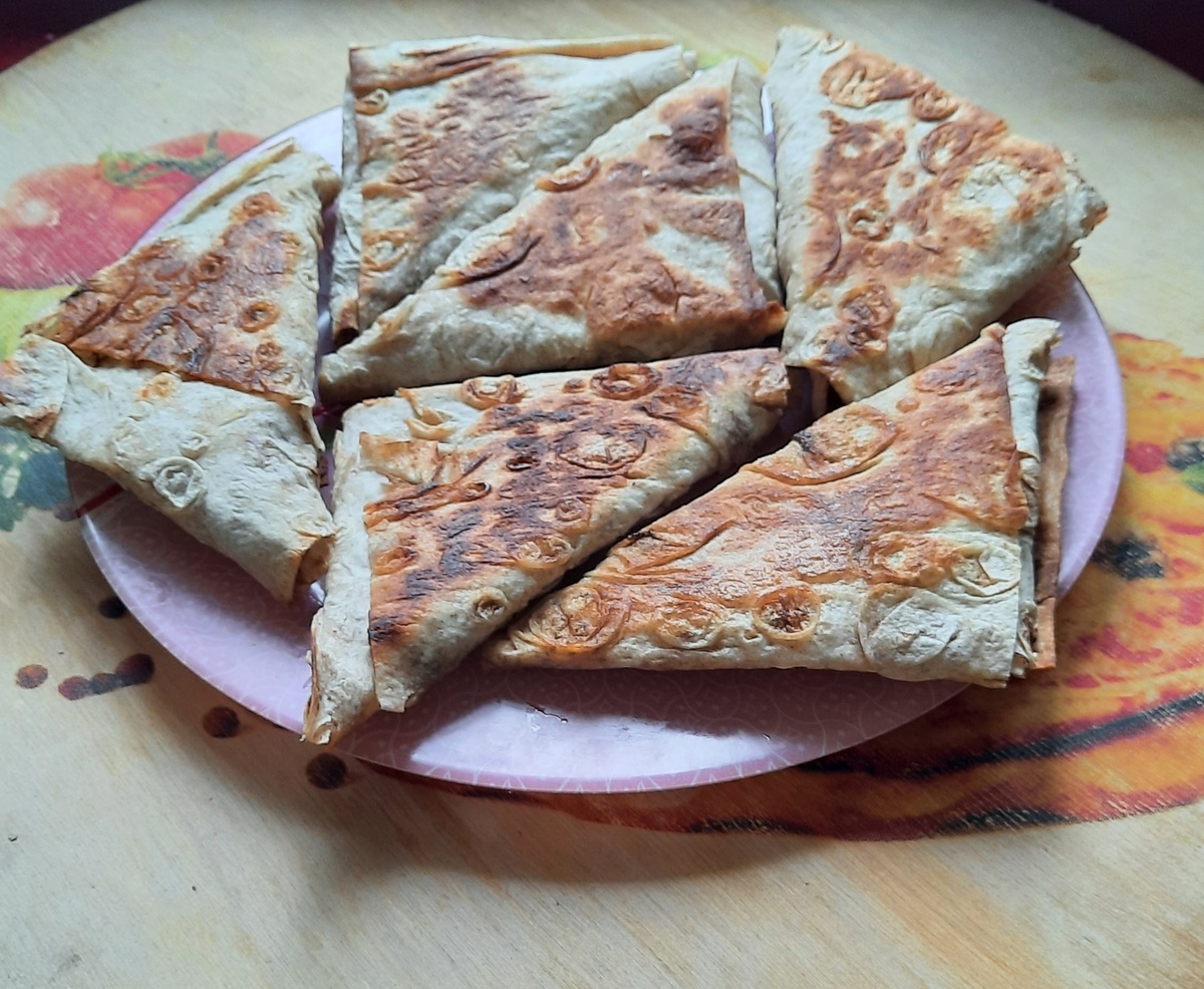 Удивительные треугольники из лаваша: быстро и вкусно