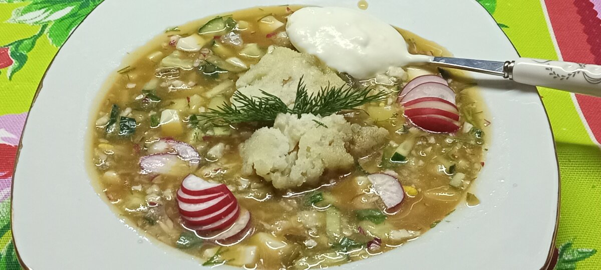 Как приготовить окрошку с рыбой: освежающий рецепт на лето