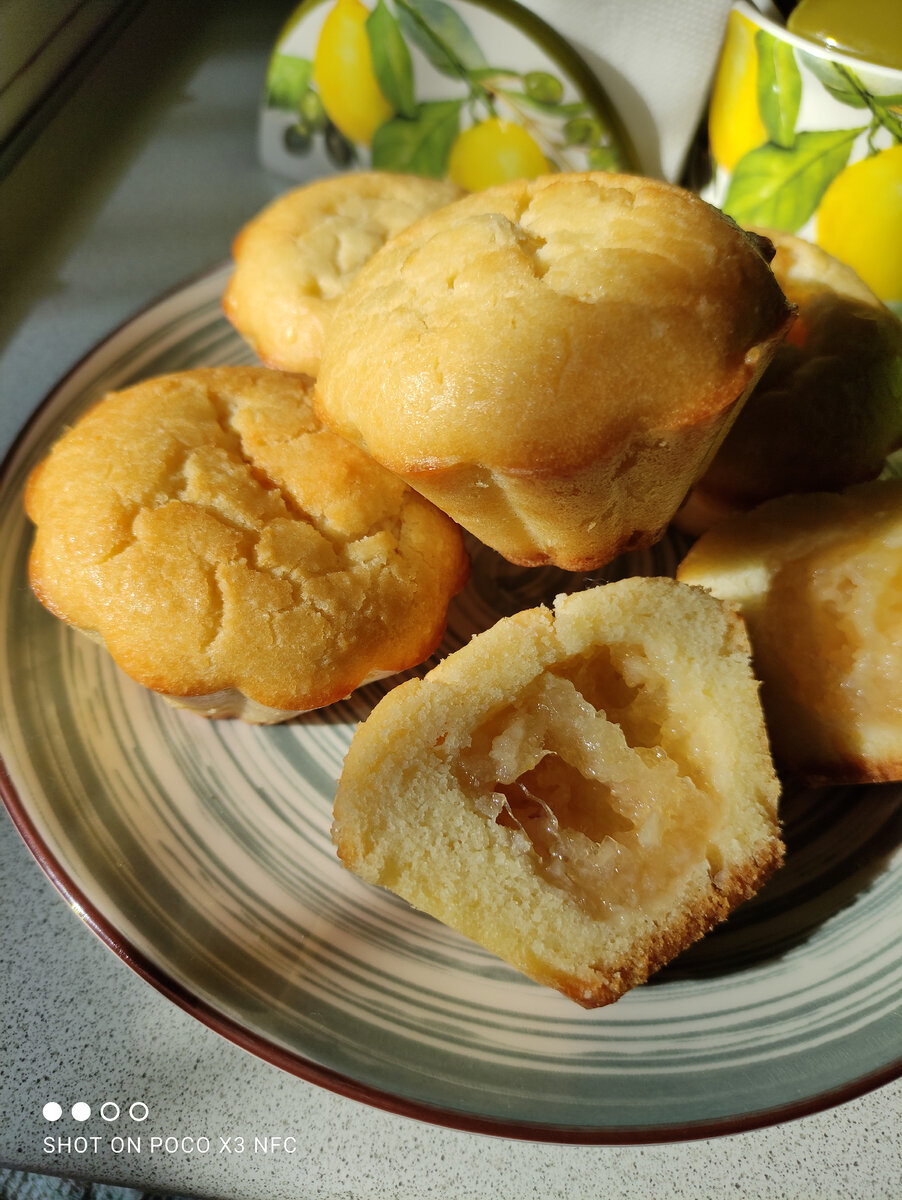 Лимонные кето кексы: Нежность и вкус в каждом кусочке