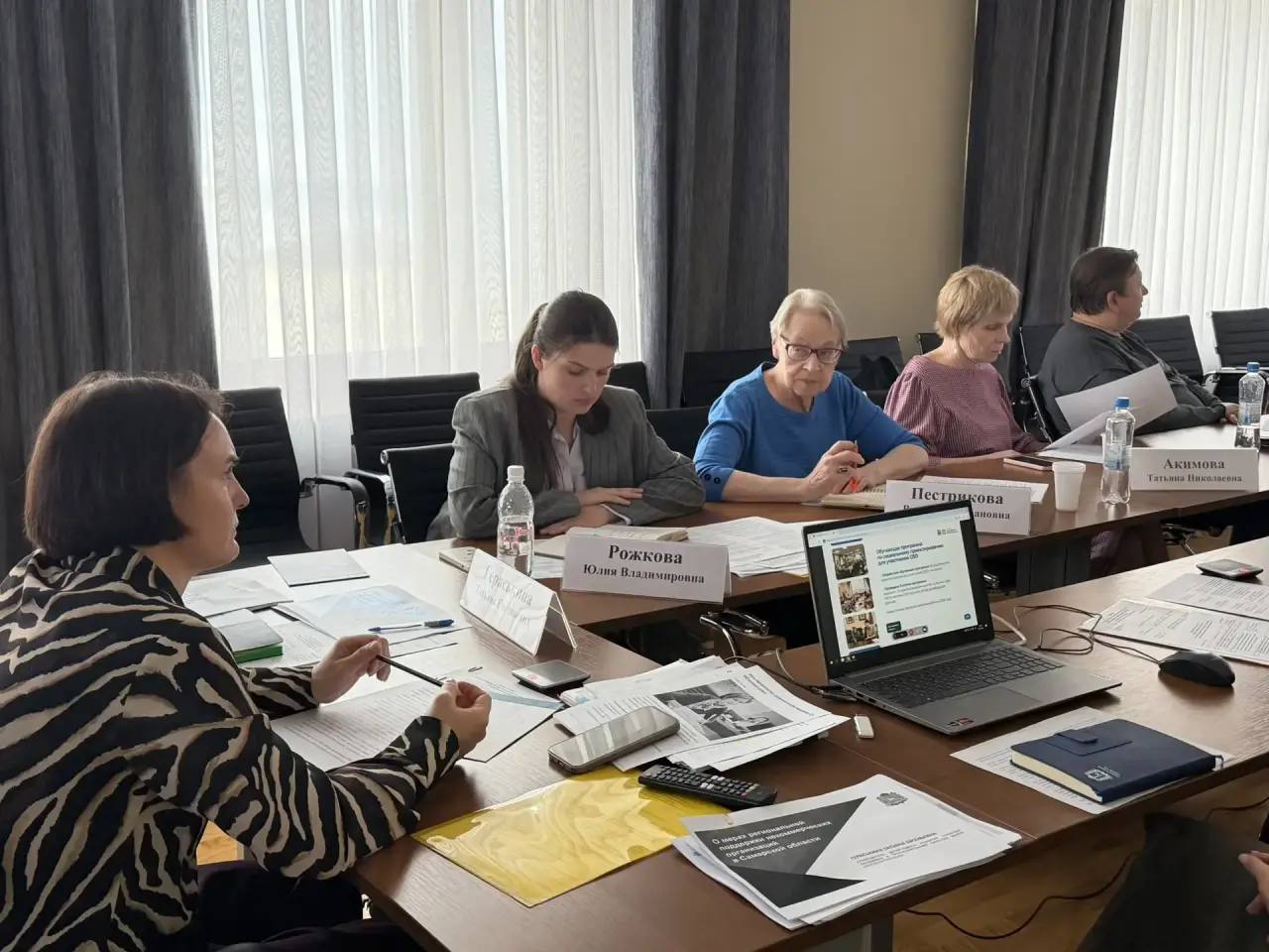 Обменялись практиками по поддержке СОНКО с коллегами из Ленинградской области Обменялись практиками по поддержке СОНКО с коллегами из Ленинградской области