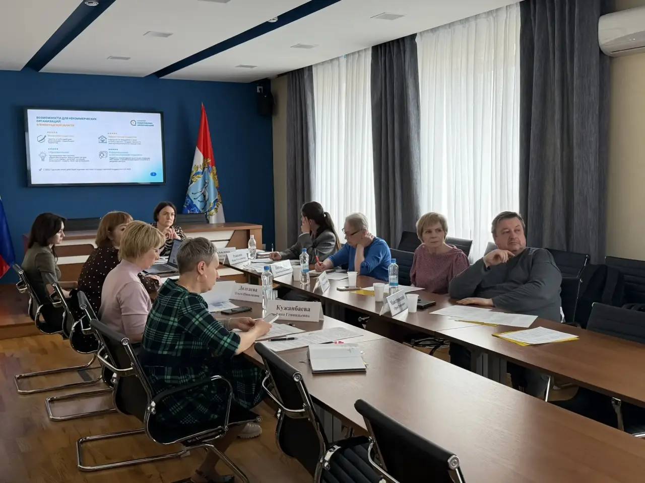 Обменялись практиками по поддержке СОНКО с коллегами из Ленинградской области Обменялись практиками по поддержке СОНКО с коллегами из Ленинградской области