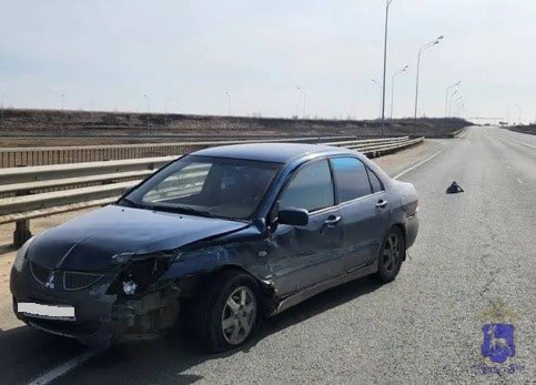 В Волжском районе Самарской области водитель иномарки врезался в ограждение