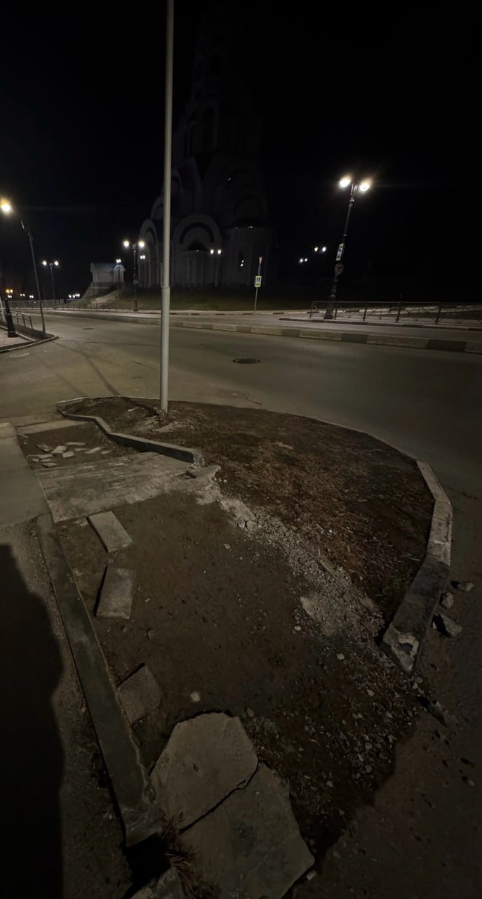 Самарцы обратили внимание на «разобранную» дорогу