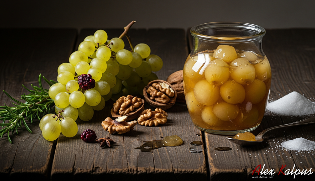 Очарование грузинского варенья: как приготовить сладкость из винограда