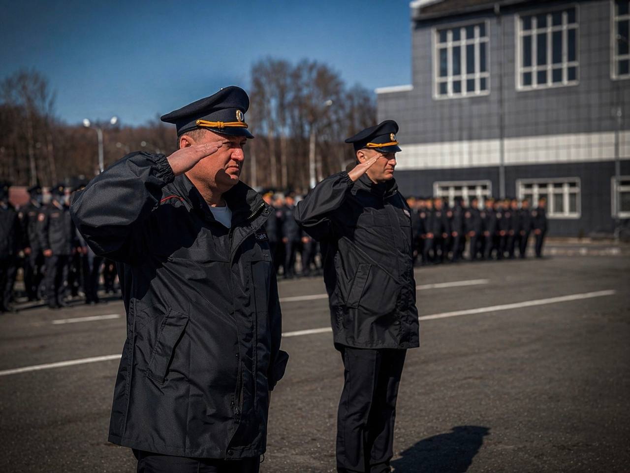 В Управлении Госавтоинспекции Самарской области в связи с переходом на летнюю форму одежды состоялся строевой смотр В Управлении Госавтоинспекции Самарской области в связи с переходом на летнюю форму одежды состоялся строевой смотр