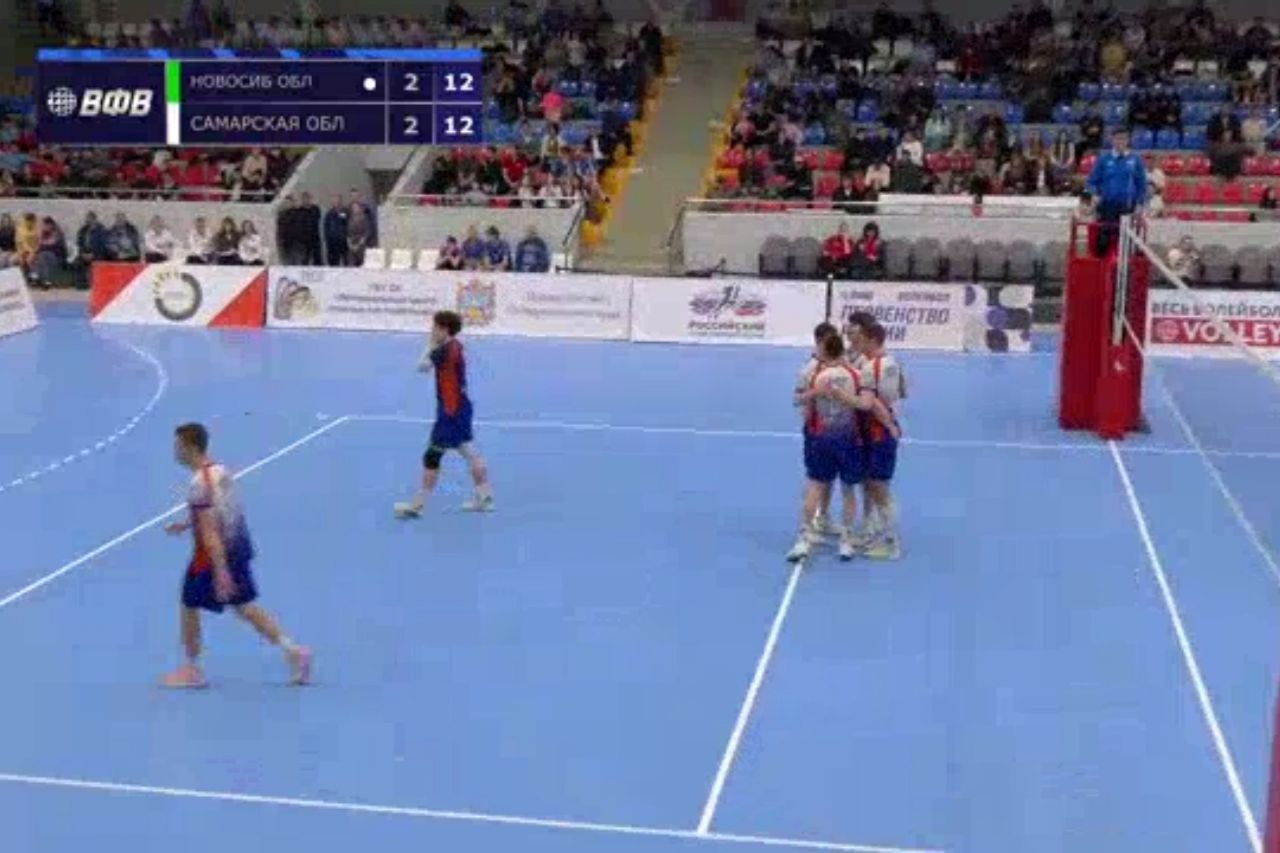 Сборная Самарской области стала победителем первенства России по волейболу