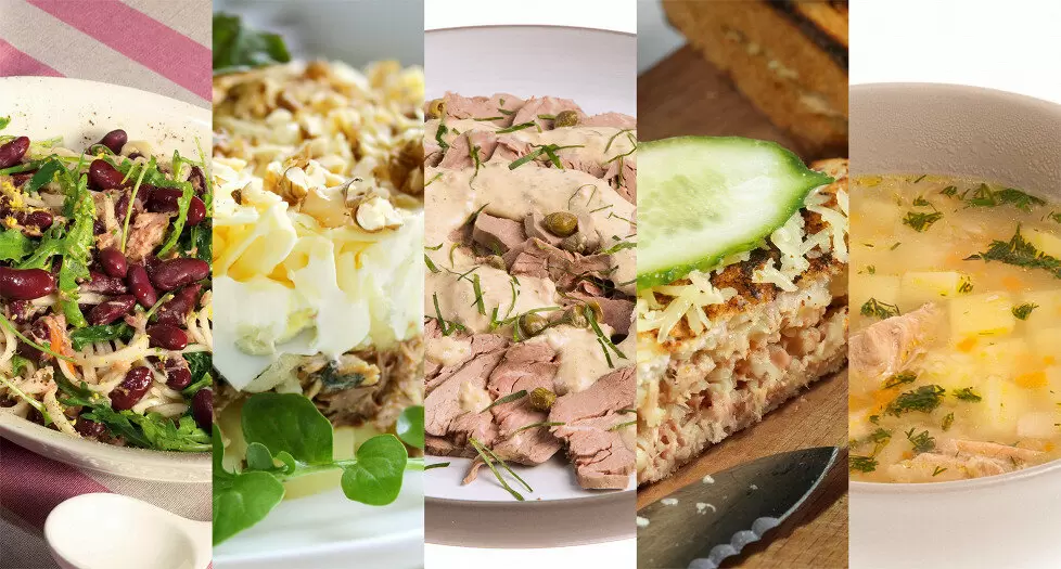 Привлекательные блюда из консервированной рыбы