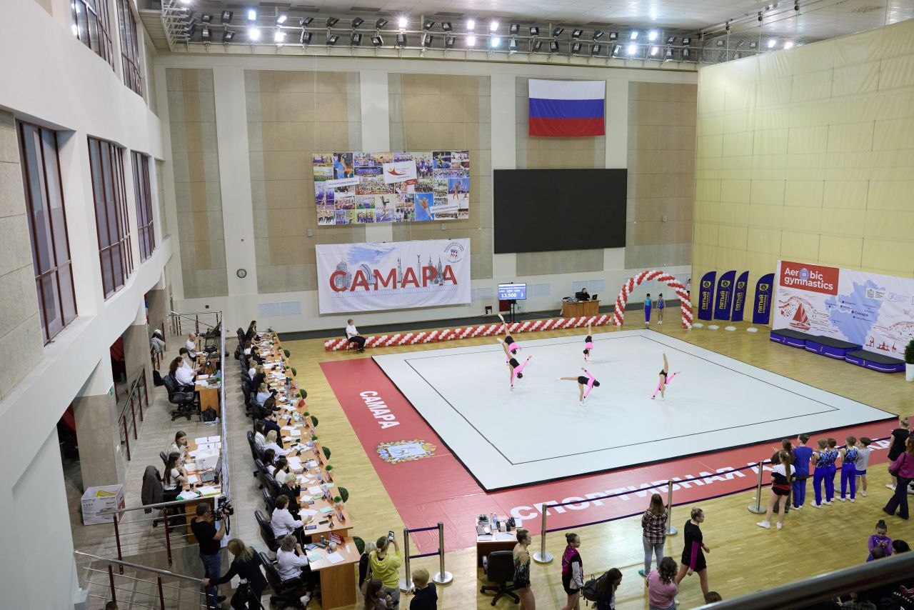 Самара принимает открытый областной турнир по спортивной аэробике «Волга-2026»