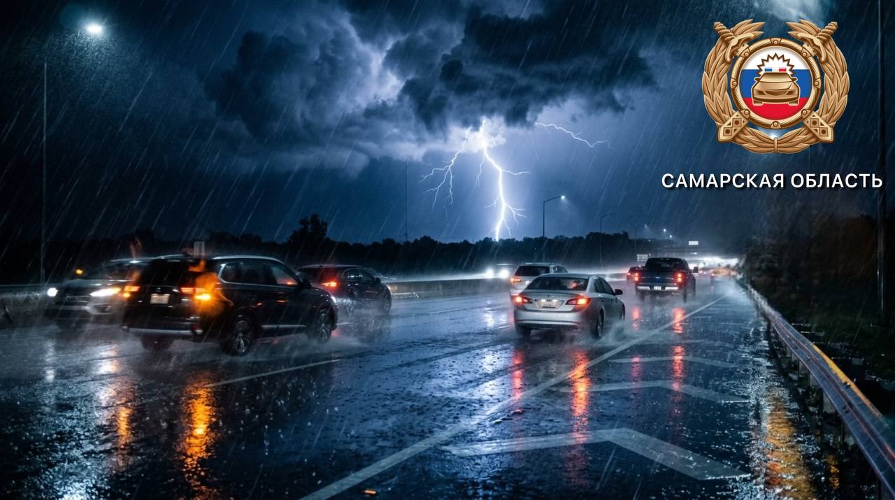 В Самарской области прогнозируют дожди, местами грозы и ветер