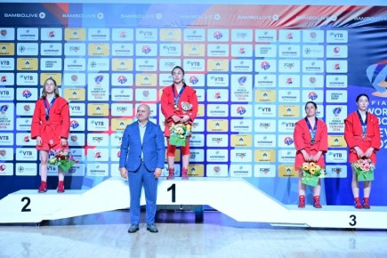 Мария Дорошенко стала призером Кубка мира по самбо