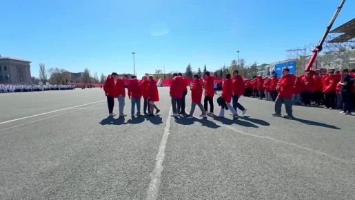 Сегодня на площади Куйбышева царила особая атмосфера!