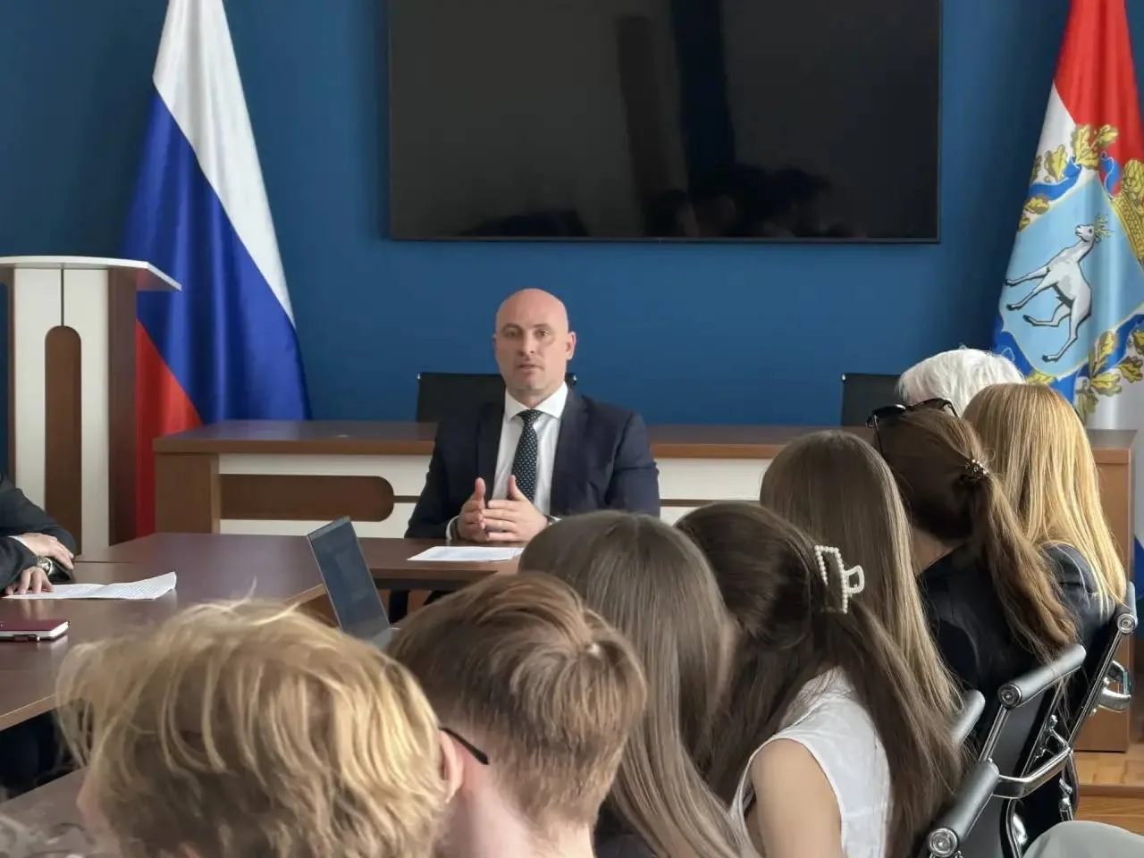 Павел Финк провел встречу со студентами Института экономики и управления Самарского университета им. Королёва Павел Финк провел встречу со студентами Института экономики и управления Самарского университета им. Королёва