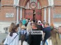 Очередь в католическую церковь на органный концерт и лекцию — «Ночь музеев» в разгаре