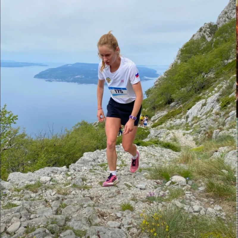 Полина Данюк стала призером молодежного чемпионата мира по скайраннингу