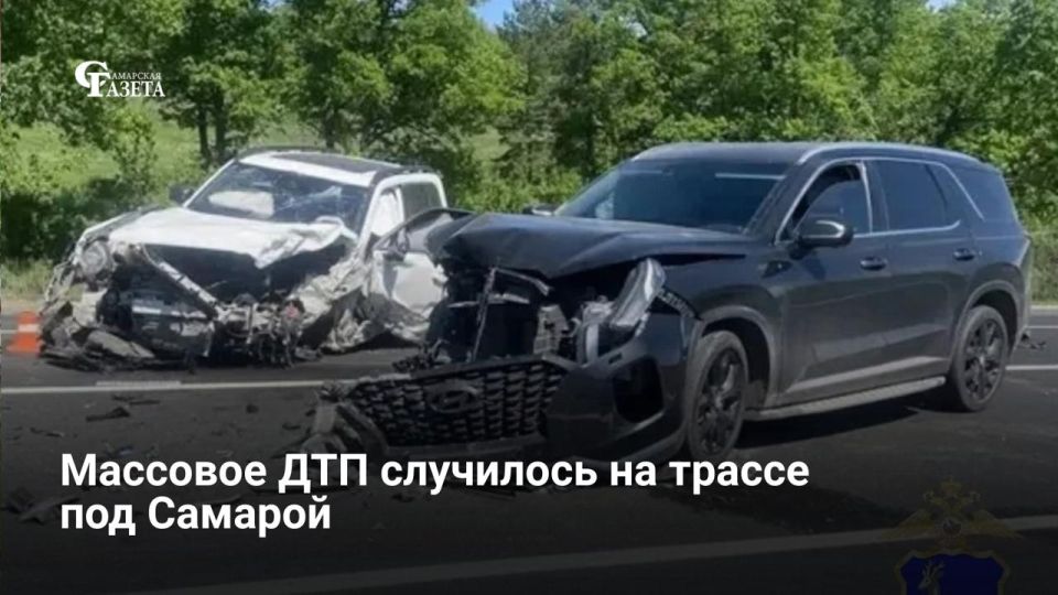 18 мая в 12:50 на 10-м км трассы Волжский – Курумоч – Урал в Волжском районе произошло тройное ДТП