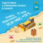 Пляжные новости. По состоянию на 25 мая уровень воды в Волге снизился до 30,81 мБс