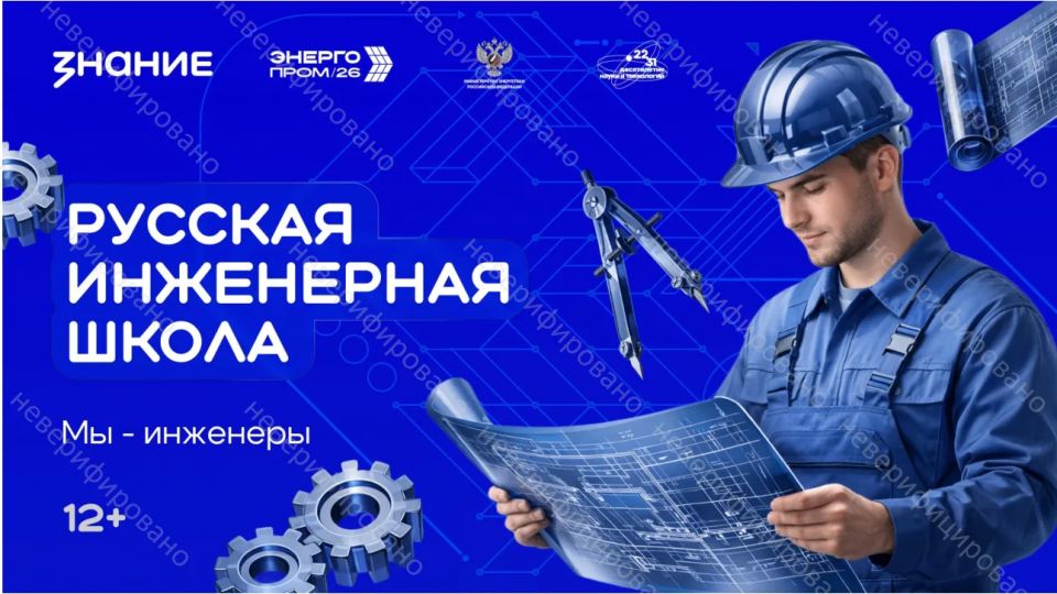Министр энергетики РФ С.Е. Цивилев высоко оценил ход реализации Всероссийской просветительской акции «Русская инженерная школа