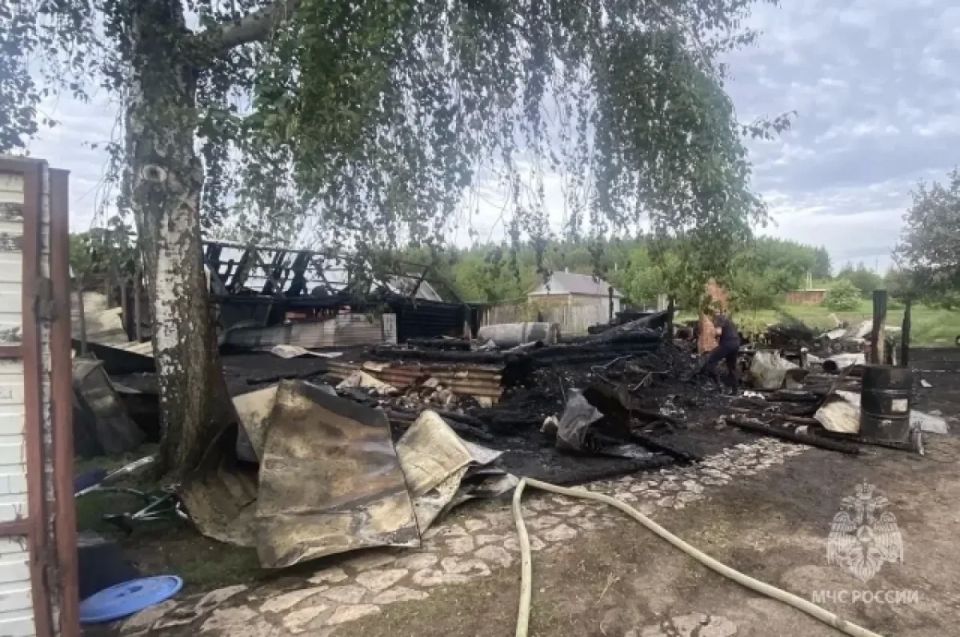 В Самарской области при пожаре в частном доме погибла 75-летняя женщина