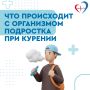 Врач: "Незрелая нервная система подростка привыкает к никотину в разы быстрее"