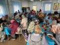 Не только духовная пища. На территории Троицкого храма в Сызрани с 2022 года работает Центр социального питания – пространство доброты, где каждый нуждающийся может получить горячую еду и человеческое общение