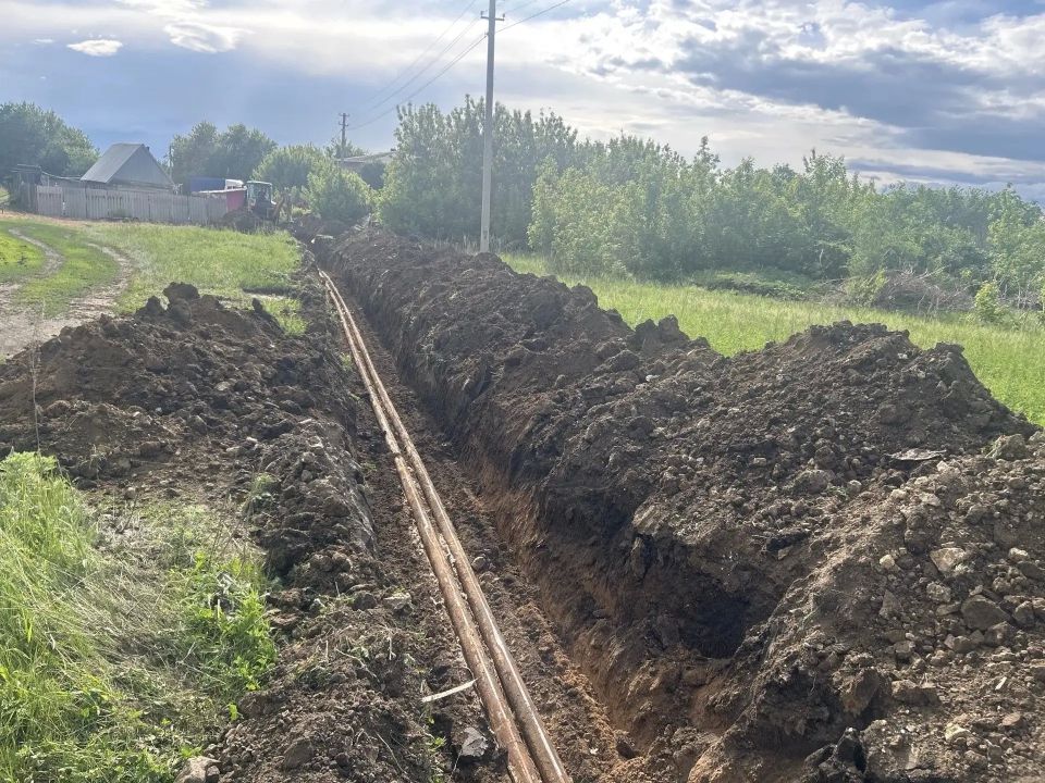 В поселке Новая Крымза Сызранского района по программе «Модернизация коммунальной инфраструктуры» нацпроекта «Инфраструктура для жизни» идет замена 721 м трубопровода тепловых сетей