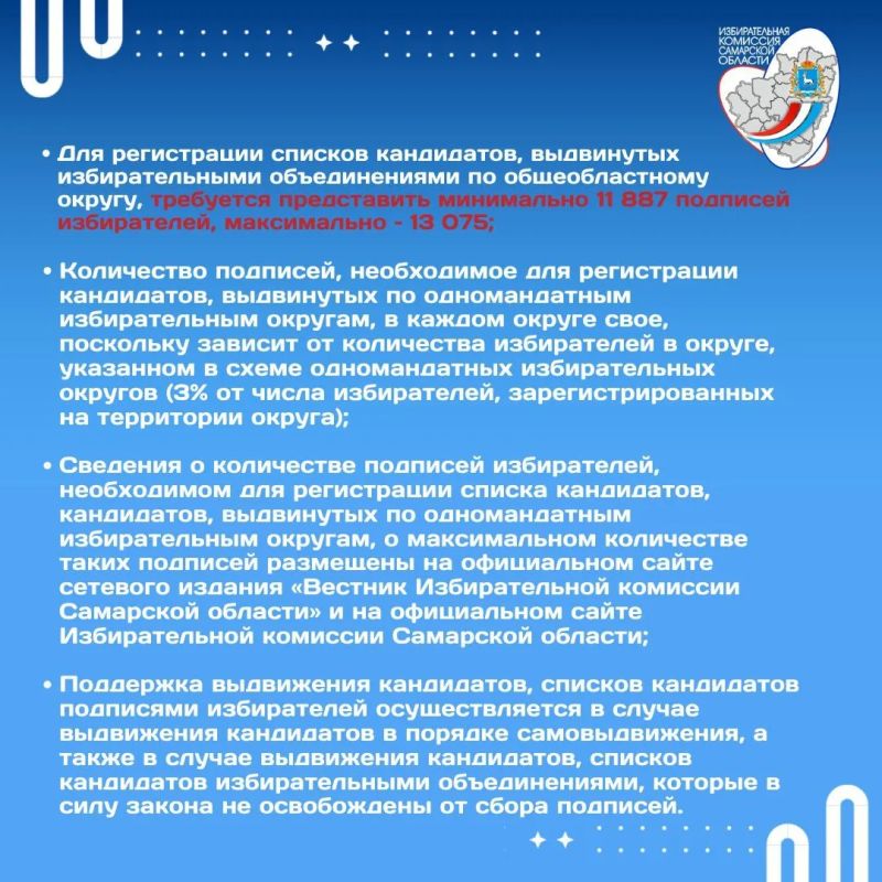 О постановлениях Избирательной комиссии Самарской области О постановлениях Избирательной комиссии Самарской области