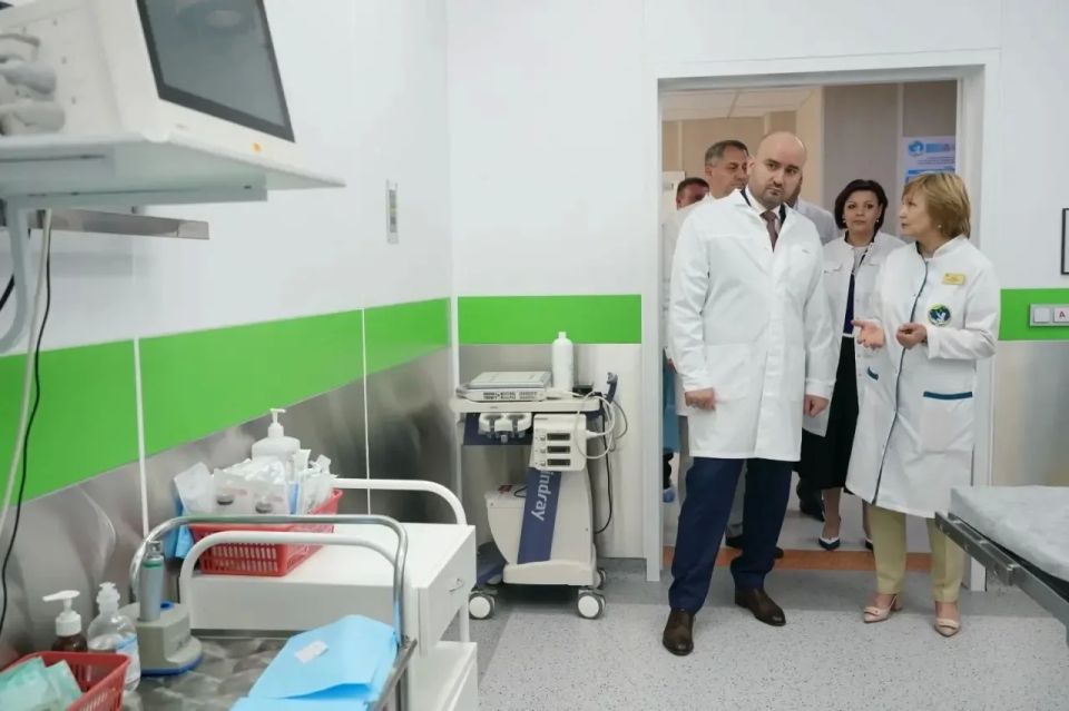 Вячеслав Федорищев: В Самарской областной детской клинической больнице им. Н.Н. Ивановой недавно начал работать новый операционно-реанимационный-операционный модуль