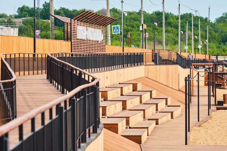 Городские пляжи готовятся к открытию Городские пляжи готовятся к открытию