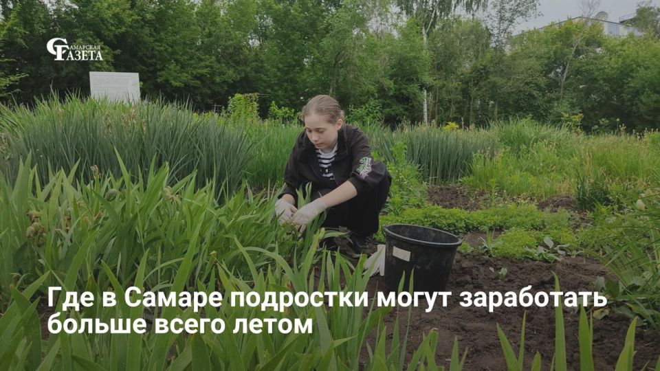 Летом в Самарской области работу ищут более трех тысяч подростков
