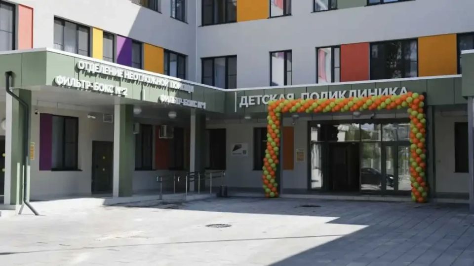 В Самаре открылась новая детская поликлиника на 24 тыс