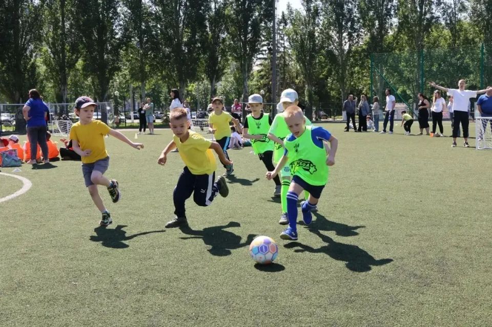 В Самаре продолжается реализация программы развития дошкольного футбола