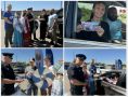 В преддверии Дня России сотрудники Госавтоинспекции Волжского района организовали патриотическую акцию «За безопасность всей страной», в рамках которой вручали водителям флаги Российской Федерации и информационные листовки...