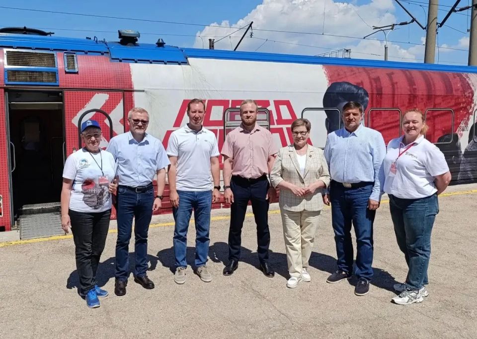 «Поезд Победы» прибыл на станцию «Тольятти» «Поезд Победы» прибыл на станцию «Тольятти»