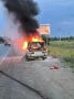 На трассе под Самарой ВАЗ 2106 охватило пламенем