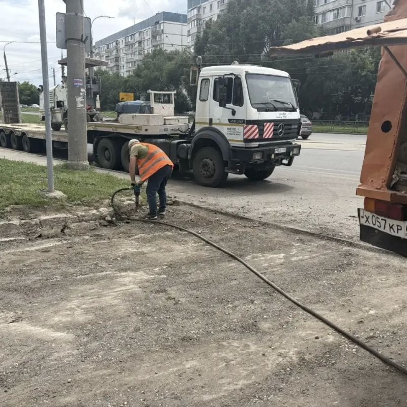 Новый асфальт на подходе! На улице Пензенской кипит работа! Новый асфальт на подходе! На улице Пензенской кипит работа!