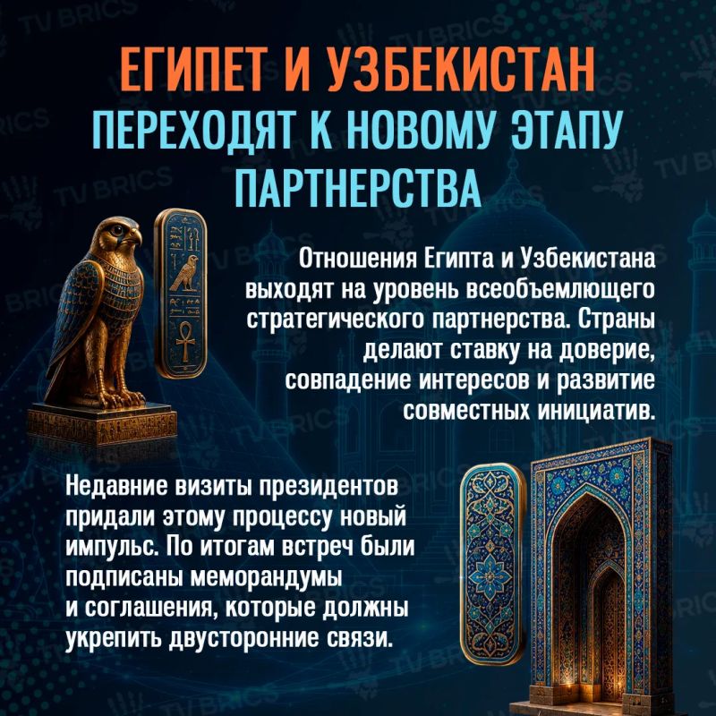 От Самарканда до пирамид: культурный туризм укрепляет египетско-узбекские отношения От Самарканда до пирамид: культурный туризм укрепляет египетско-узбекские отношения