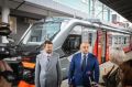 В Самаре презентовали новый отечественный электропоезд