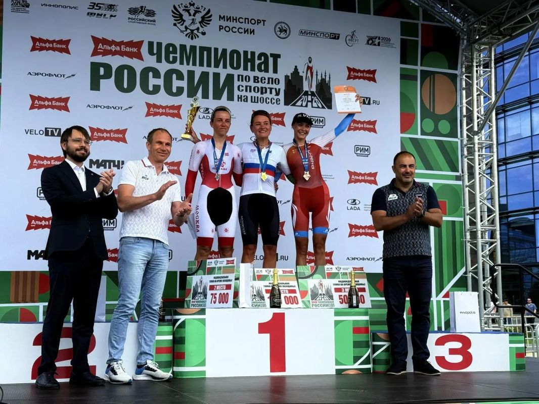 Марина Комина и Кирилл Миллер - призеры чемпионата России по велоспорту-шоссе Марина Комина и Кирилл Миллер - призеры чемпионата России по велоспорту-шоссе