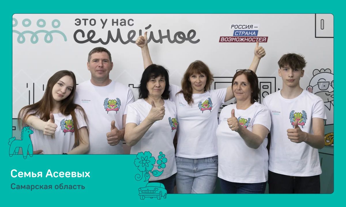 Семь самарских семей примут участие в финале Всероссийского конкурса «Это у нас семейное» Семь самарских семей примут участие в финале Всероссийского конкурса «Это у нас семейное»