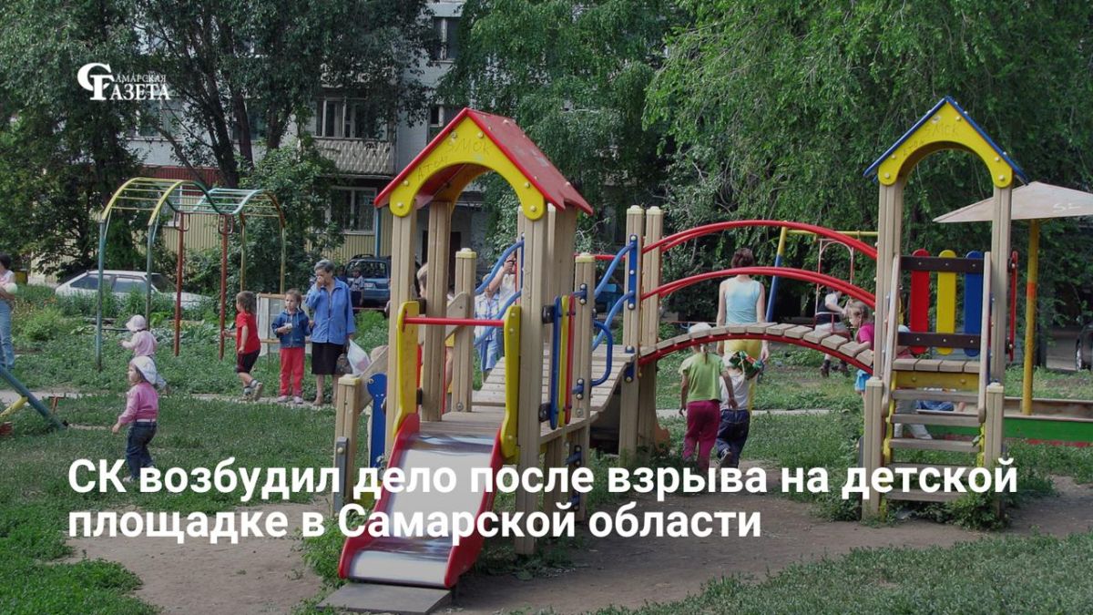 В Самарской области СК возбудил уголовное дело по статье «Хулиганство» после сообщений в соцсетях об инциденте на детской площадке в Усть-Кинельском районе