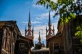 Самарский костёл. Открыт и для прихожан, и для туристов ежедневно, кроме понедельника, с 9.00 до 13.00 и с 15.00 до окончания вечерних богослужений