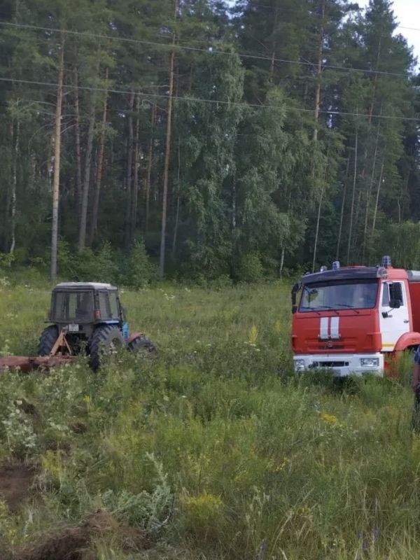 Самарские лесники потушили пожар в Ставропольском лесничестве Самарские лесники потушили пожар в Ставропольском лесничестве