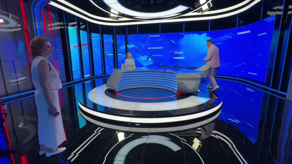 Студию ГТРК «Самара» посетил председатель Избирательной комиссии Самарской области Вадим Михеев