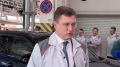 Вице-премьеру Александру Новаку провели тест-драйв новой модели Lada и он остался под впечатлением